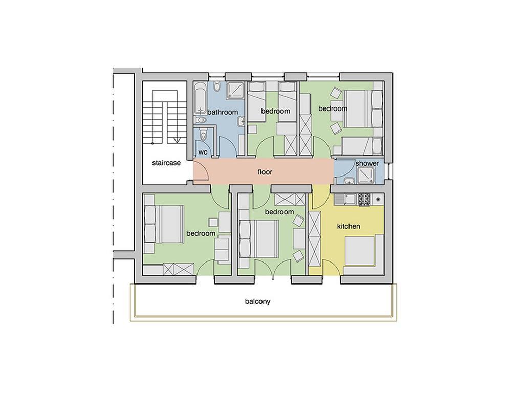 Ciasa Complojer Apartment ลาวาลเล ภายนอก รูปภาพ